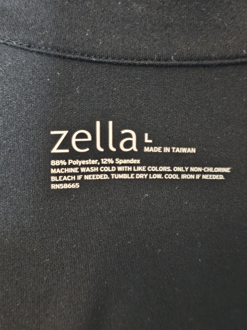 Zella Women’s Black Zip-Up Jacket - Picture 4 of 4